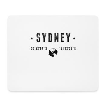 Sydney - Mousepad (Querformat) - Weiß - Vorne