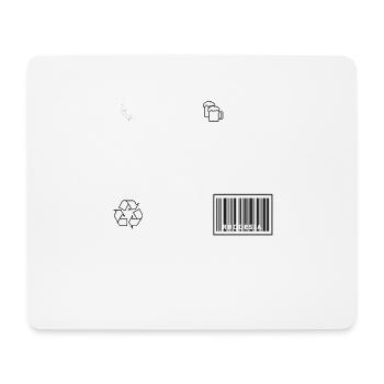 Rhodie Born N Bred - Mousepad (Querformat) - Weiß - Vorne
