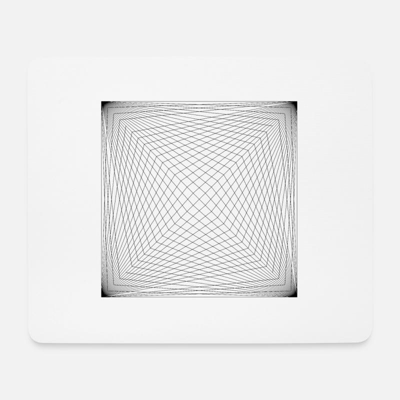 Linedesign - Mousepad (Querformat) - Weiß