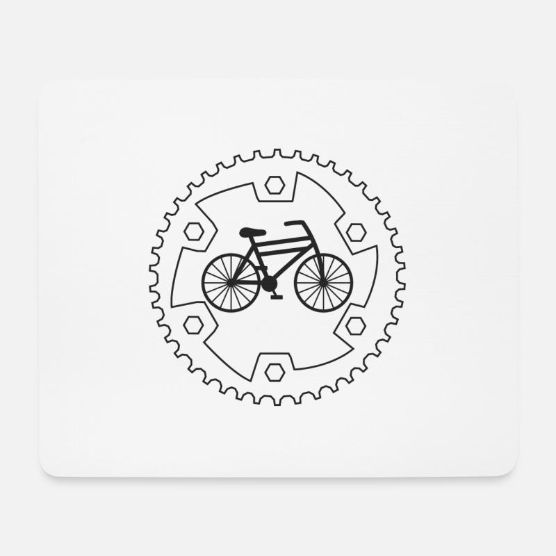 PLATEAUX - Tapis de souris (format paysage) - blanc