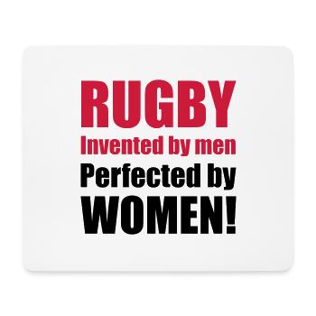 women_02 - Mousepad (Querformat) - Weiß - Vorne