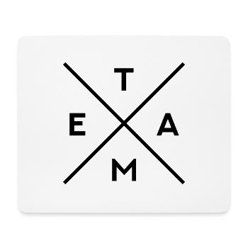 TEAM - Mouse Pad (horizontal) - white - Front
