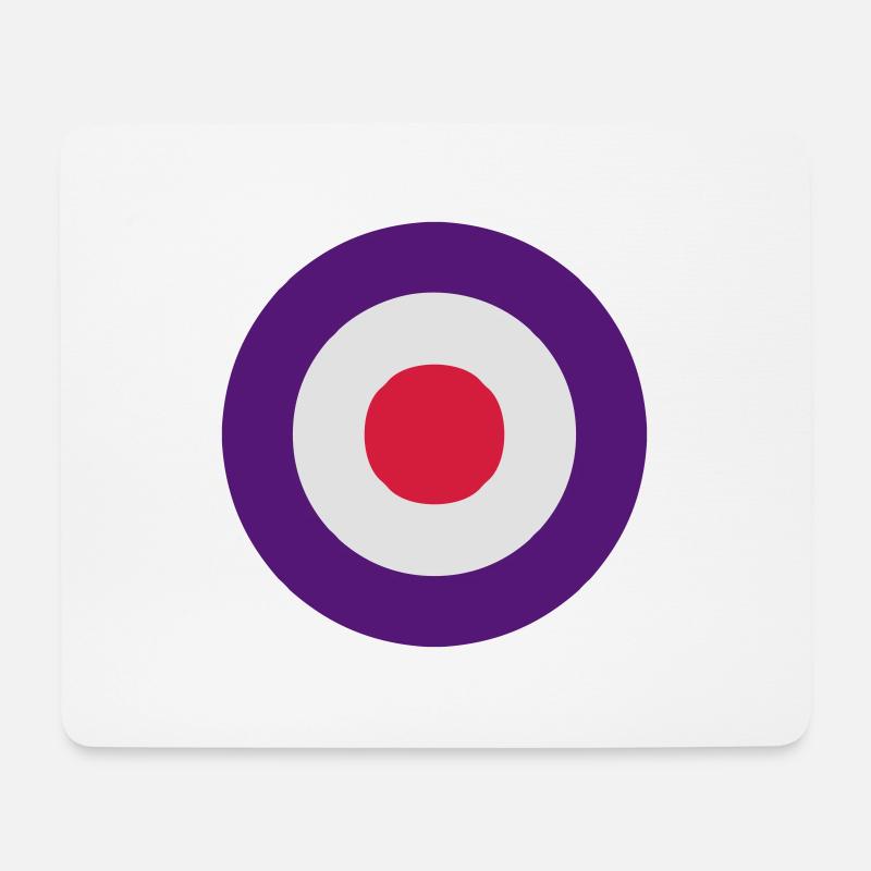 mod symbol - Mousepad (Querformat) - Weiß