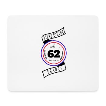 Fière D'être Du 70 Haute-Saône France - Tapis de souris (format paysage) - blanc - Devant