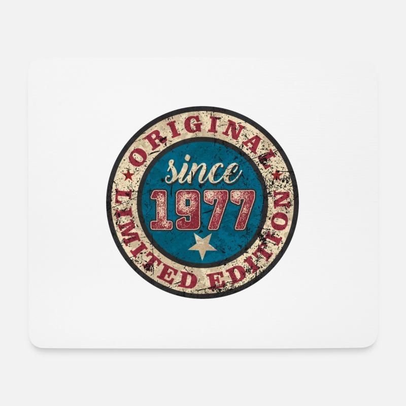 US Style since 1977 original limited edition - Mousepad (Querformat) - Weiß