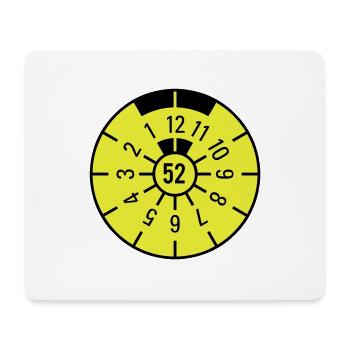 TÜV 1952 - Mouse Pad (horizontal) - white - Front