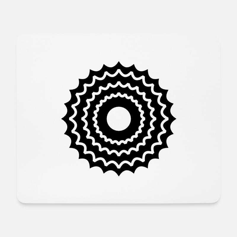bike_einzelteil03 - Mousepad (Querformat) - Weiß