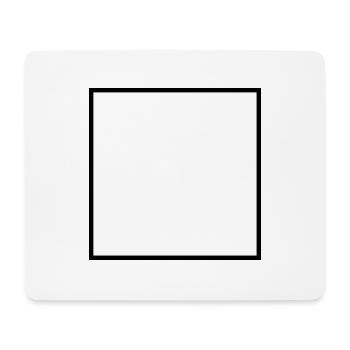 Math symbol - square - Mouse Pad (horizontal) - white - Front
