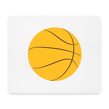 basketball - Mousepad (Querformat) - Weiß - Vorne