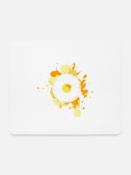 Vinyl - Mousepad (Querformat) - Weiß