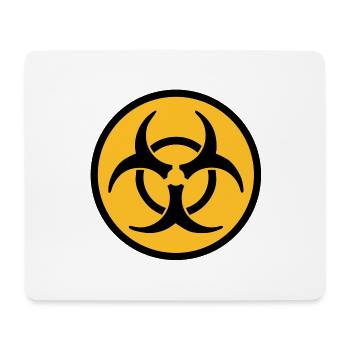 Virus - Mousepad (Querformat) - Weiß - Vorne