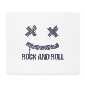 Rock and Roll - Mouse Pad (horizontal) - white - Front