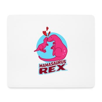 Mamasaurus Dinosaur T Rex Mother's Day for Mother - Mouse Pad (horizontal) - white - Front