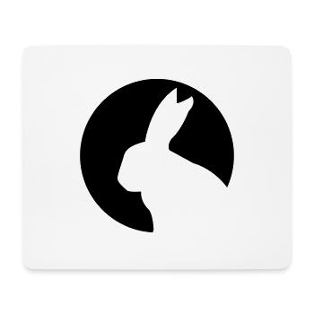 Hare - Mouse Pad (horizontal) - white - Front