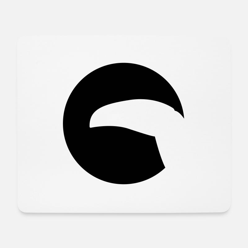 Tukane - Mousepad (Querformat) - Weiß