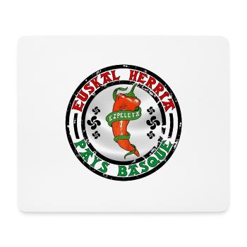 Espelette Pays Basque - Tapis de souris (format paysage) - blanc - Devant