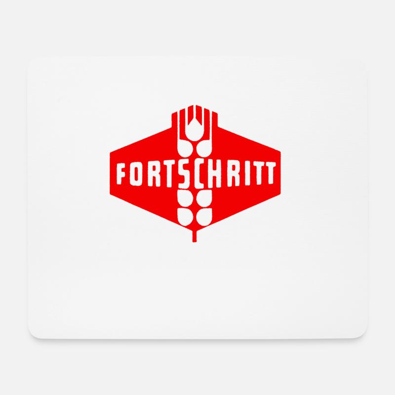 Fortschritt - Mousepad (Querformat) - Weiß