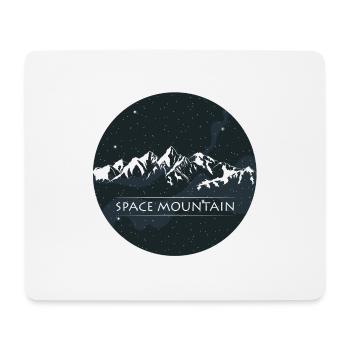 Espace Montagne - Tapis de souris (format paysage) - blanc - Devant