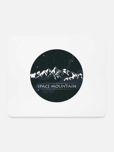 Gebirgsraum - Mousepad (Querformat) - Weiß