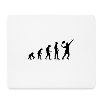 Evolution Tennis - Mousepad (Querformat) - Weiß - Vorne