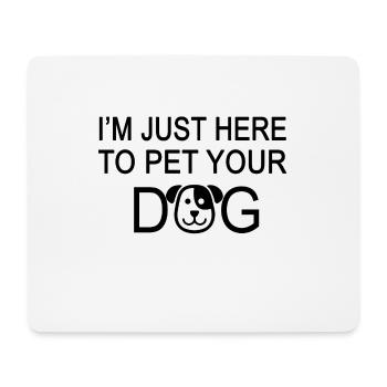 Dogs Dog - Mouse Pad (horizontal) - white - Front