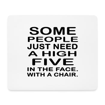 funny saying sayings funny statement gift - Mouse Pad (horizontal) - white - Front