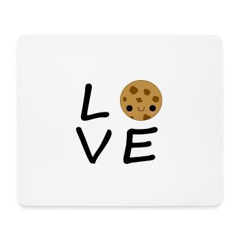 Biscuit love - Mouse Pad (horizontal) - white - Front