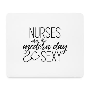 Krankenschwester - Mousepad (Querformat) - Weiß - Vorne