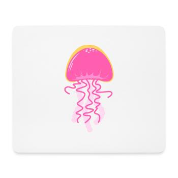 Qualle Geschenk Quallen Meer Tier Urlaub Strand - Mousepad (Querformat) - Weiß - Vorne