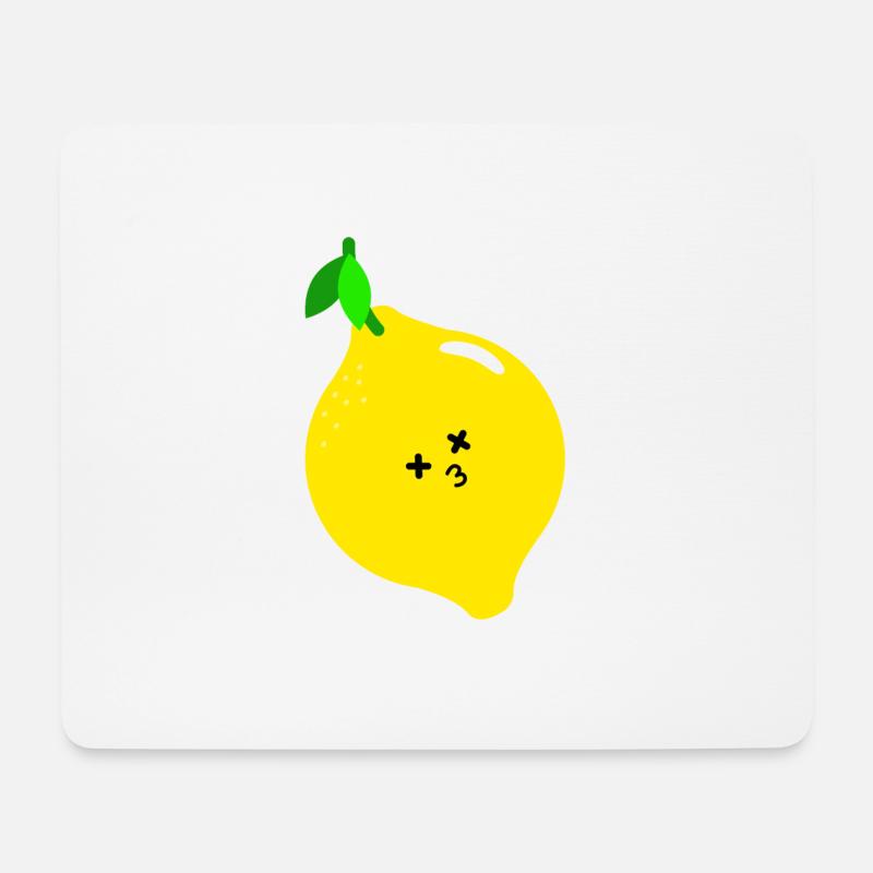 lemon - Mouse Pad (horizontal) - white