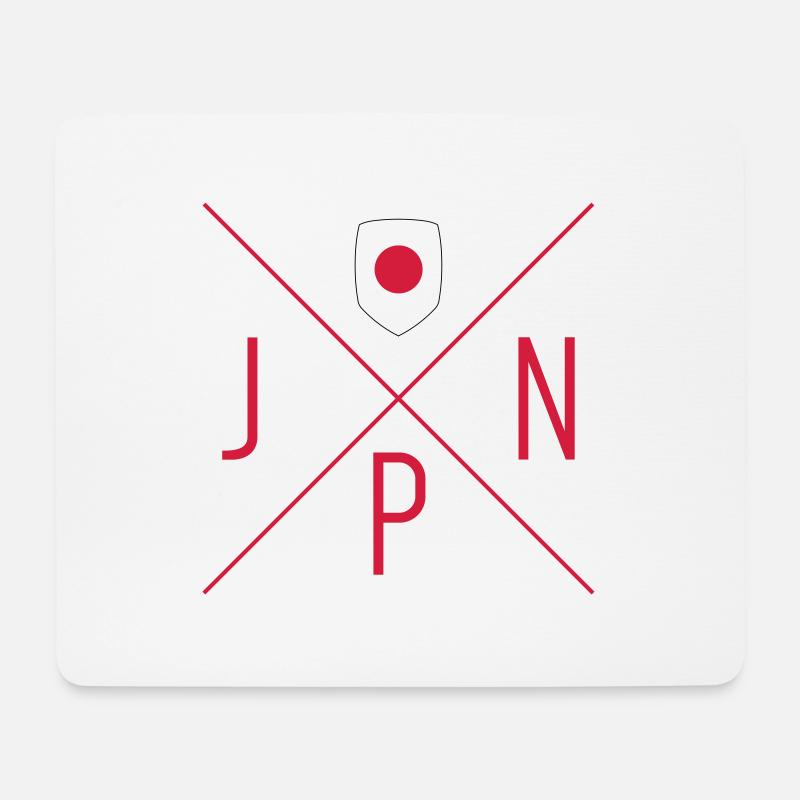 Japan Motiv - Mousepad (Querformat) - Weiß