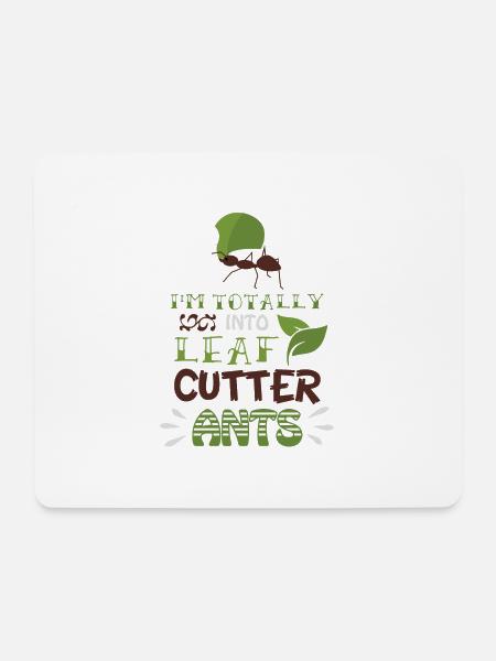 Ameisen Blatt Schneider Ameisen Insekten Geschenk - Mousepad (Querformat) - Weiß