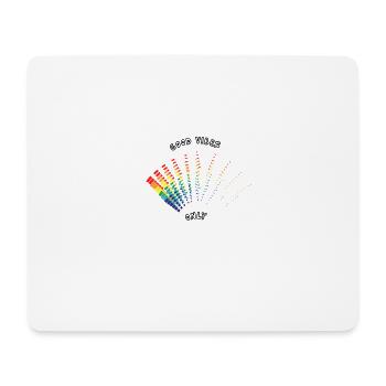 good vibes only - Tapis de souris (format paysage) - blanc - Devant