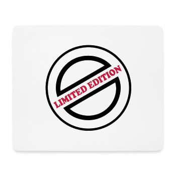 Limited Edition - Tapis de souris (format paysage) - blanc - Devant