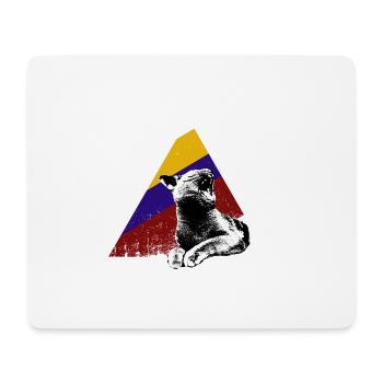 Britsch Shorthair Hauskatze Perser Geschenk - Mousepad (Querformat) - Weiß - Vorne