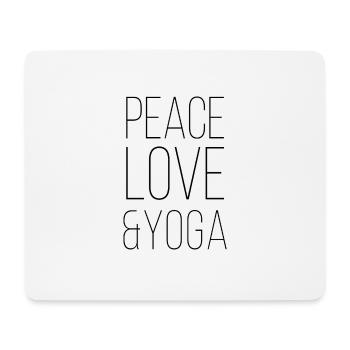 yoga - Mouse Pad (horizontal) - white - Front