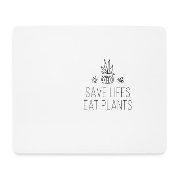 Vegan vegan vegan - Mouse Pad (horizontal) - white - Front