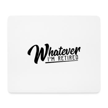 Pension Pensioner Pensioner Gift Pension Work - Mouse Pad (horizontal) - white - Front