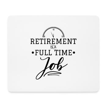 pension - Mouse Pad (horizontal) - white - Front