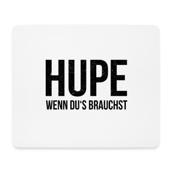Lustige Witzige Versaute Sprüche Hupe - Mousepad (Querformat) - Weiß - Vorne