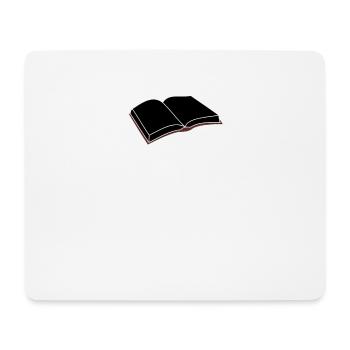 Bücher - Mousepad (Querformat) - Weiß - Vorne