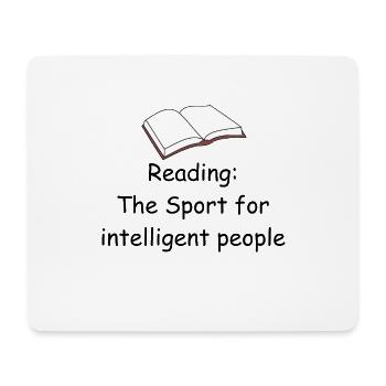 read - Mouse Pad (horizontal) - white - Front