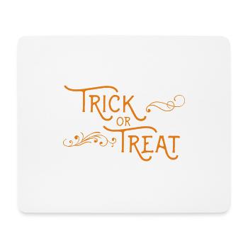 Halloween truc ou traitement - Tapis de souris (format paysage) - blanc - Devant