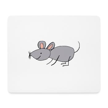 mouse - Mouse Pad (horizontal) - white - Front