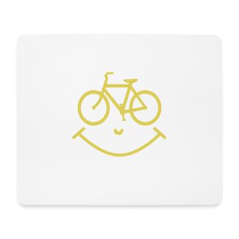 bicycle - Mouse Pad (horizontal) - white - Front