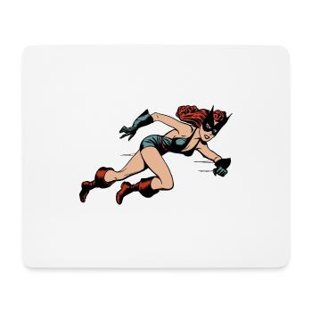 Hero - Mousepad (Querformat) - Weiß - Vorne