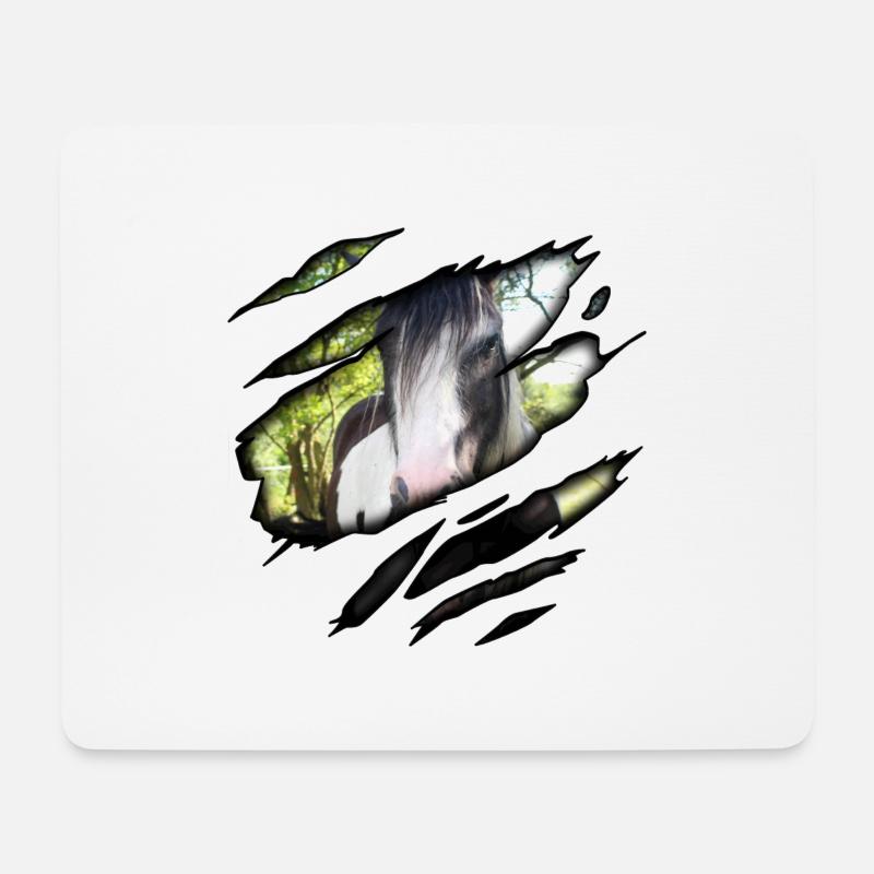 Bricoler en moi - Tapis de souris (format paysage) - blanc