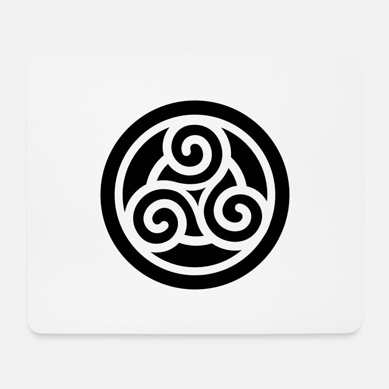 Celtic symbol - Mouse Pad (horizontal) - white