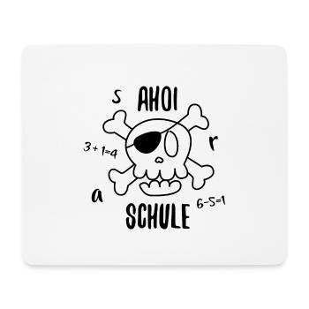 Schule Einschulung Geschenk Schultag erste Klasse - Mousepad (Querformat) - Weiß - Vorne