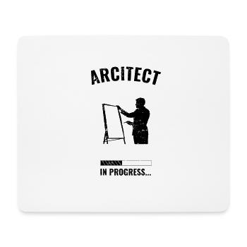 architect - Mouse Pad (horizontal) - white - Front
